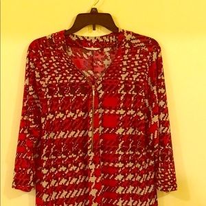 Cute red dress with low sides